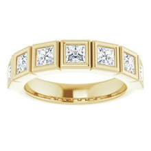 Load image into Gallery viewer, 14K Yellow 1 1/8 CTW Diamond Anniversary Band

