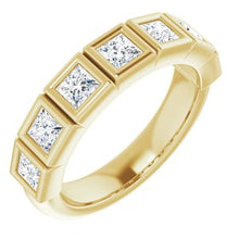 Load image into Gallery viewer, 14K Yellow 1 1/8 CTW Diamond Anniversary Band
