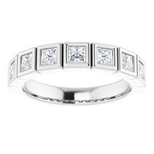 Charger l&#39;image dans la galerie, Bande d&#39;anniversaire en diamant blanc 3/4 CTW 14K
