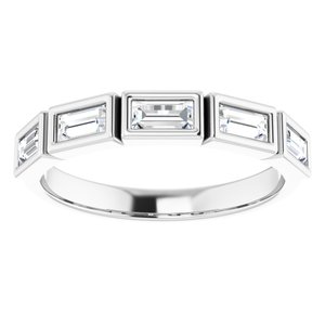 Platinum 5/8 CTW Diamond Anniversary Band