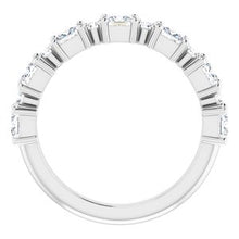 Charger l&#39;image dans la galerie, 14K Blanc 1 1/3 CTW Diamond Anniversary Band
