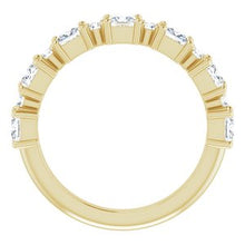 Load image into Gallery viewer, 14K Yellow 1 1/3 CTW Diamond Anniversary Band
