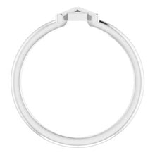 Load image into Gallery viewer, Sterling Silver Initial A Ring
