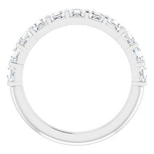 Load image into Gallery viewer, 14K White 1 1/8 CTW Diamond Anniversary Band

