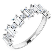 Load image into Gallery viewer, 14K White 1 CTW Diamond Anniversary Band
