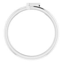 Load image into Gallery viewer, Sterling Silver Initial F Ring
