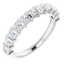 Load image into Gallery viewer, Platinum 1 CTW Diamond Anniversary Band
