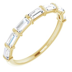 14K Yellow 9/10 CTW Diamond Anniversary Band