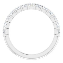 Load image into Gallery viewer, Platinum 9/10 CTW Diamond Anniversary Band
