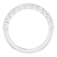 Load image into Gallery viewer, Platinum 1 CTW Diamond Anniversary Band
