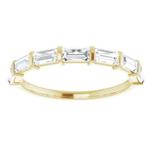 Load image into Gallery viewer, 14K Yellow 9/10 CTW Diamond Anniversary Band
