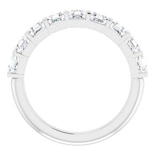 Load image into Gallery viewer, 14K White 1 3/8 CTW Diamond Anniversary Band
