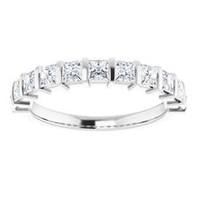Load image into Gallery viewer, Platinum 1 CTW Diamond Anniversary Band
