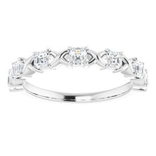 Charger l&#39;image dans la galerie, Bande d&#39;anniversaire en diamant blanc 3/4 CTW 14K
