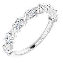 Charger l&#39;image dans la galerie, Bande d&#39;anniversaire en diamant blanc 3/4 CTW 14K
