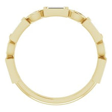 Charger l&#39;image dans la galerie, Bande d&#39;anniversaire en diamant 14K jaune 5/8 CTW

