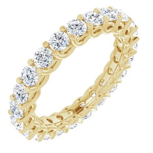 14K Yellow 1 1/2 CTW Diamond Eternity Band