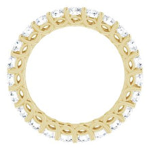 Load image into Gallery viewer, 14K Yellow 1 1/2 CTW Diamond Eternity Band
