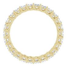 Load image into Gallery viewer, 14K Yellow 1 1/2 CTW Diamond Eternity Band
