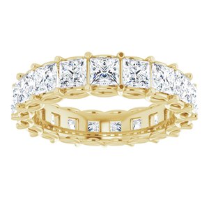 Bracelet d'éternité diamant 14K jaune 3 CTW