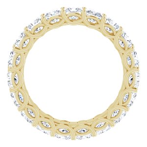 Bracelet d'éternité diamant 14K jaune 3 CTW