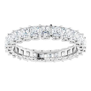 Bracelet d'éternité en diamant 14K blanc 1 3/4 CTW