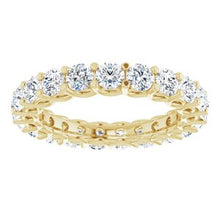 Charger l&#39;image dans la galerie, Bracelet d&#39;éternité en diamant 14K jaune 2 1/8 CTW
