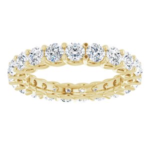 Bracelet d'éternité en diamant 14K jaune 2 1/8 CTW