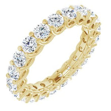 Charger l&#39;image dans la galerie, Bracelet d&#39;éternité en diamant 14K jaune 2 1/8 CTW
