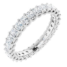 Load image into Gallery viewer, 14K White 1 1/3 CTW Diamond Eternity Band
