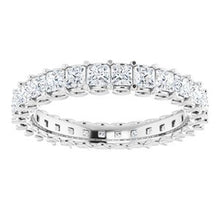 Load image into Gallery viewer, 14K White 1 1/3 CTW Diamond Eternity Band
