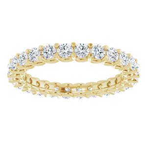 Bracelet d'éternité en diamant 14K jaune 1 1/3 CTW