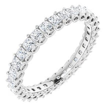 Charger l&#39;image dans la galerie, Platine 1 CTW Diamond Eternity Band
