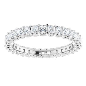 Platine 1 CTW Diamond Eternity Band