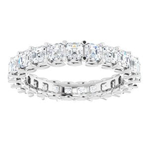 Bracelet d'éternité en diamant 14K blanc 2 1/3 CTW