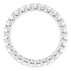 Bracelet d'éternité en diamant 14K blanc 1 1/3 CTW