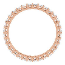 Charger l&#39;image dans la galerie, 14K Rose 1 CTW Diamond Eternity Band
