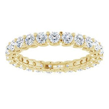 Charger l&#39;image dans la galerie, Bracelet d&#39;éternité en diamant 14K jaune 1 1/2 CTW
