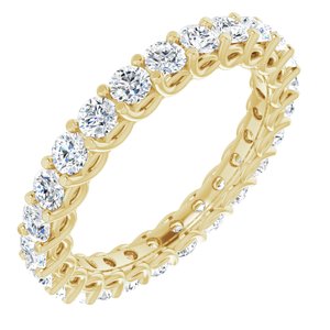 Bracelet d'éternité en diamant 14K jaune 1 1/2 CTW