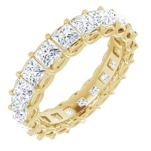 Bracelet d'éternité diamant 14K jaune 3 1/5 CTW