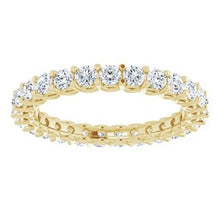 Load image into Gallery viewer, 14K Yellow 1 1/3 CTW Diamond Eternity Band
