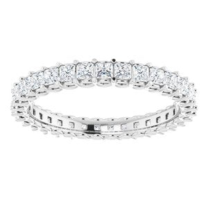 Bracelet d'éternité en diamant 14K blanc 1 CTW