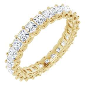 Bracelet d'éternité en diamant 14K jaune 1 3/4 CTW