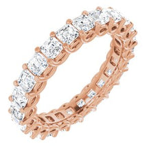 Charger l&#39;image dans la galerie, Bracelet d&#39;éternité diamant 14K Rose 2 3/8 CTW
