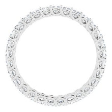 Charger l&#39;image dans la galerie, Bracelet d&#39;éternité en platine 1 1/2 CTW Diamond
