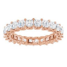 Charger l&#39;image dans la galerie, Bracelet d&#39;éternité diamant 14K Rose 2 3/8 CTW
