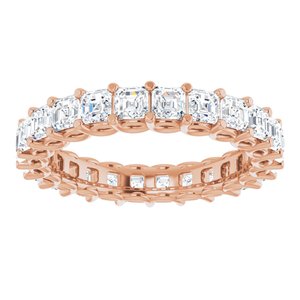 Bracelet d'éternité diamant 14K Rose 2 3/8 CTW