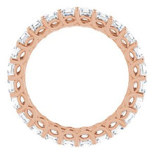 Charger l&#39;image dans la galerie, Bracelet d&#39;éternité diamant 14K Rose 2 3/8 CTW
