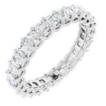 Load image into Gallery viewer, Platinum 2 1/2 CTW Diamond Eternity Band
