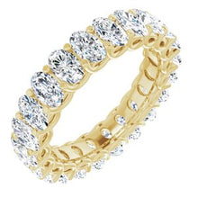 Load image into Gallery viewer, 14K Rose 2 1/2 CTW Diamond Eternity Band
